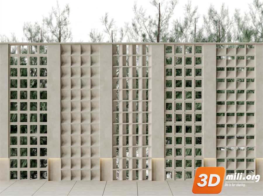 Folding screen Skp Files 